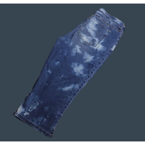 NYDJ Womens Skinny Capri Jeans 6 Mid Rise Slimming Stretch Custom - Picture 1 of 5